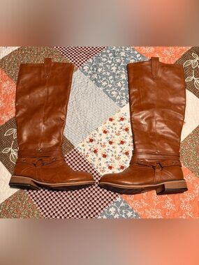 Journee Collection Tan Riding Boots